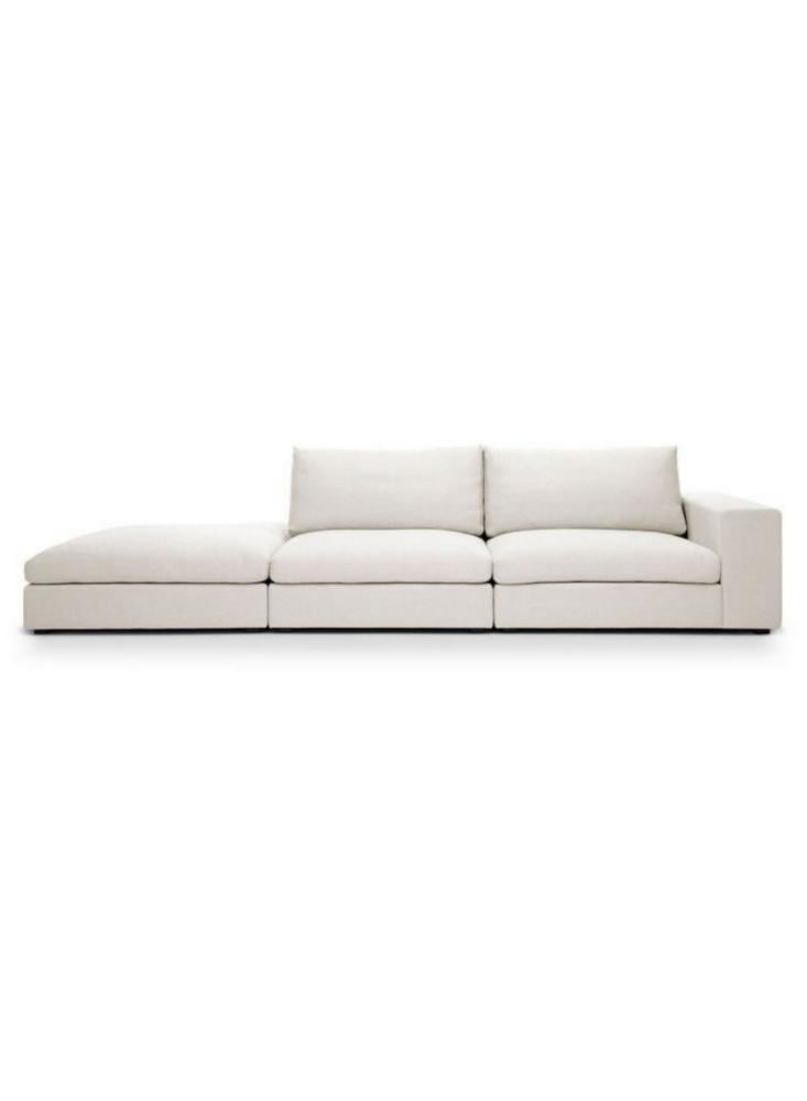 كنبة 4 مقاعد 250×80×90 سم - بيج