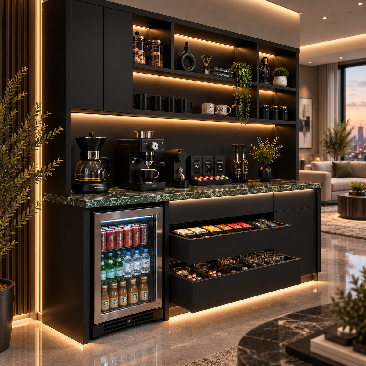 كوفي كورنر نوفارا بلاك المتكامل