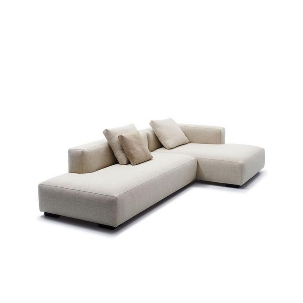 كنبة زاوية 140×300×80×90 سم - بيج
