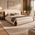 سرير كيان رويال بتنجيد فاخر وتصميم عصري